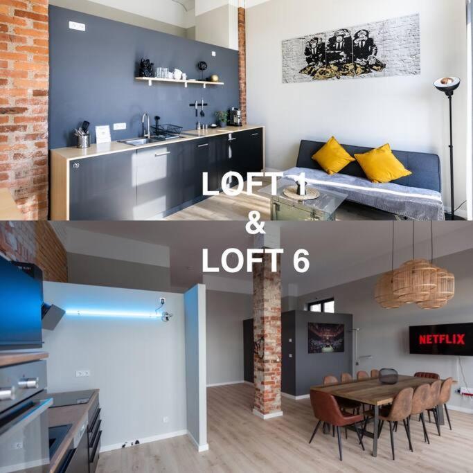 Apartment Zwei Lofts In Kulturdenkmal Naehe Zentrum Leipzig